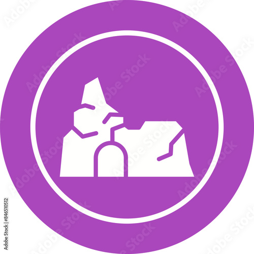 Cave Vector Icon
