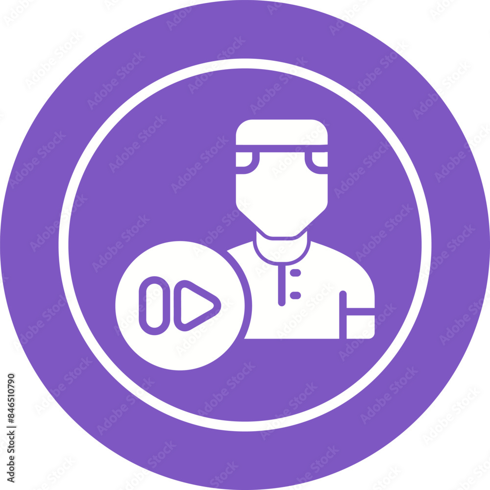 Play Next Vector Icon Play Next Vector Icon