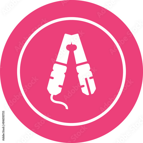 Cable Clamp Vector Icon