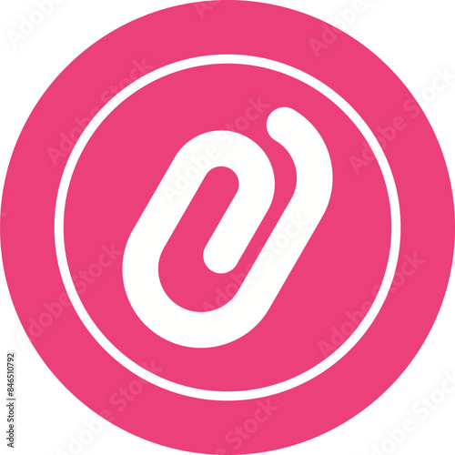 Paperclip Vector Icon