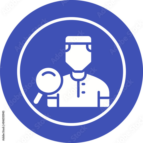 Search specialist Vector Icon