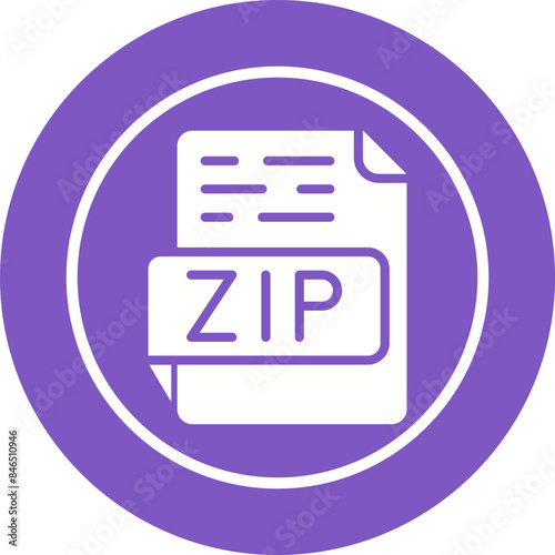 ZIP Vector Icon