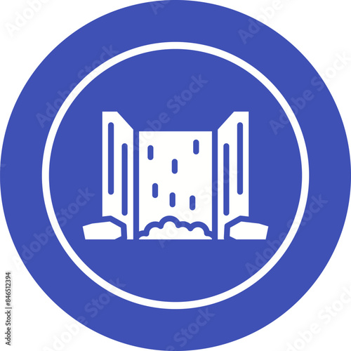 Waterfall Vector Icon