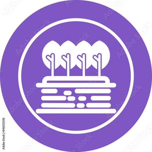 Lake Vector Icon
