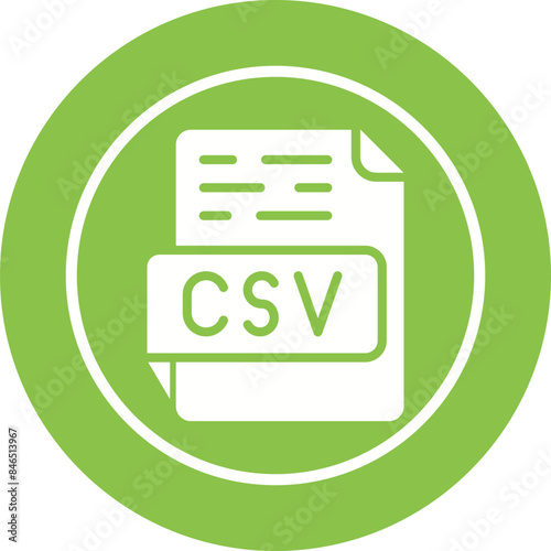 CSV Vector Icon