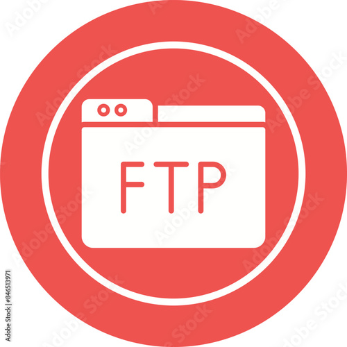 Ftp Vector Icon