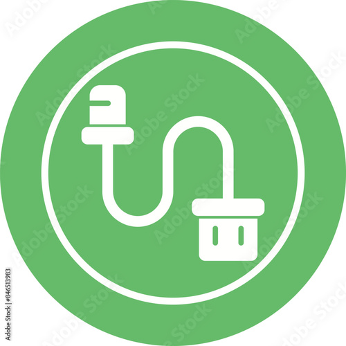 Cable Ferrule Vector Icon