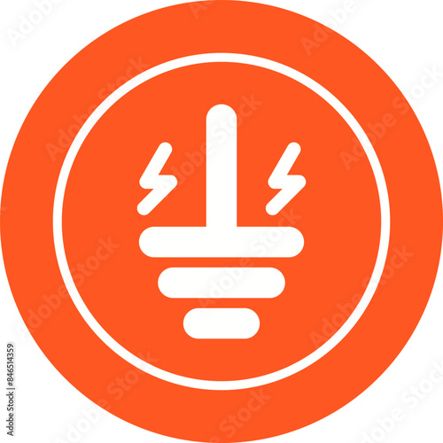 Grounding Strap Vector Icon
