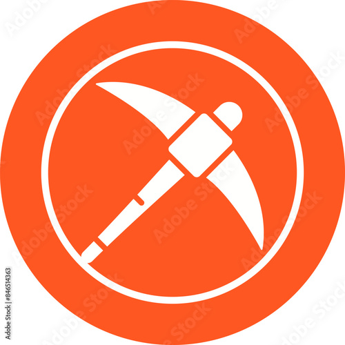 Pickaxe Vector Icon
