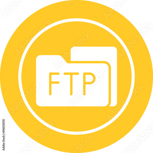 FTP Access Vector Icon