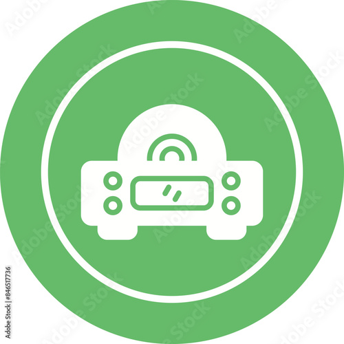 Cd Player Vector Icon