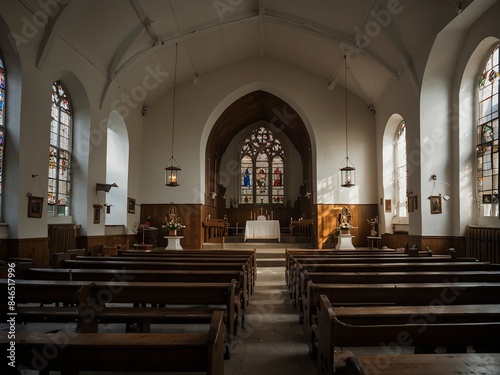 interior of church photo