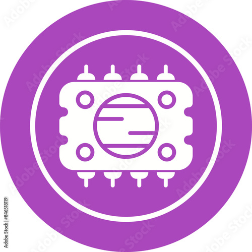 Rom Vector Icon
