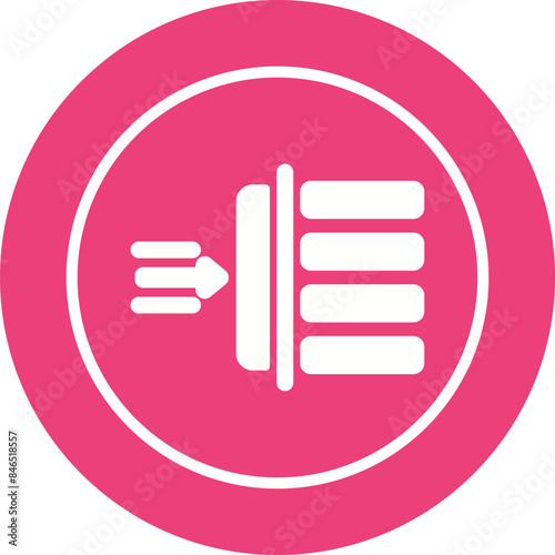 Margin Vector Icon