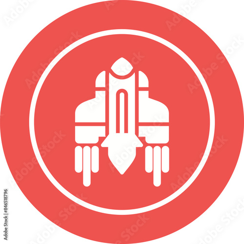 Spaceship Vector Icon