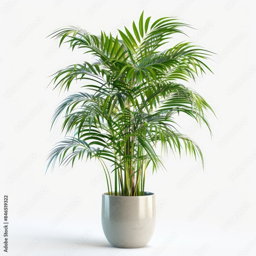 Parlor Palm (Chamaedorea elegans) with pot Parlor Palm (Chamaedorea elegans) with pot