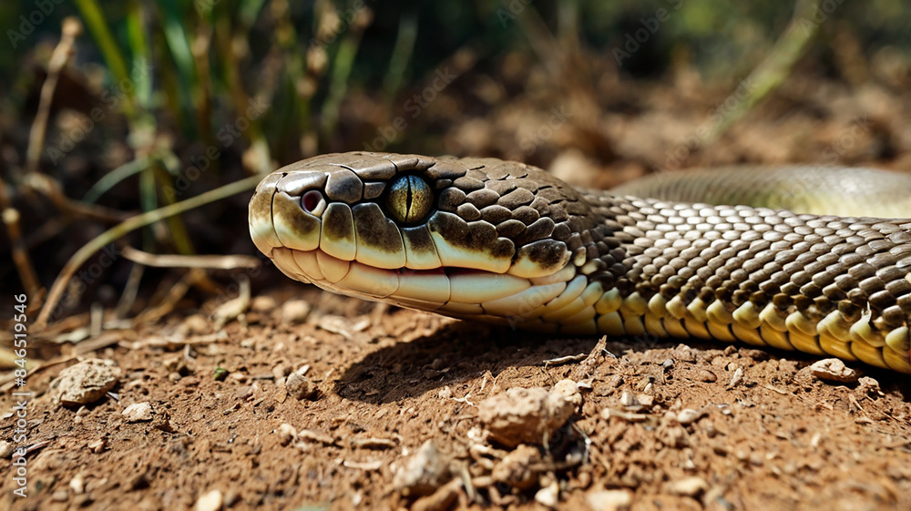 lillustration of a deadly snake lillustration of a deadly snake