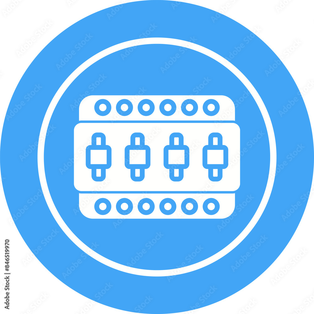 Transfer Switch Vector Icon Transfer Switch Vector Icon