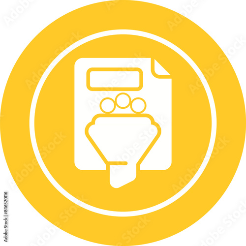 Filtering Vector Icon