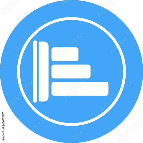 Left Align Vector Icon