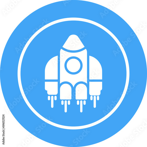 Spaceship Vector Icon