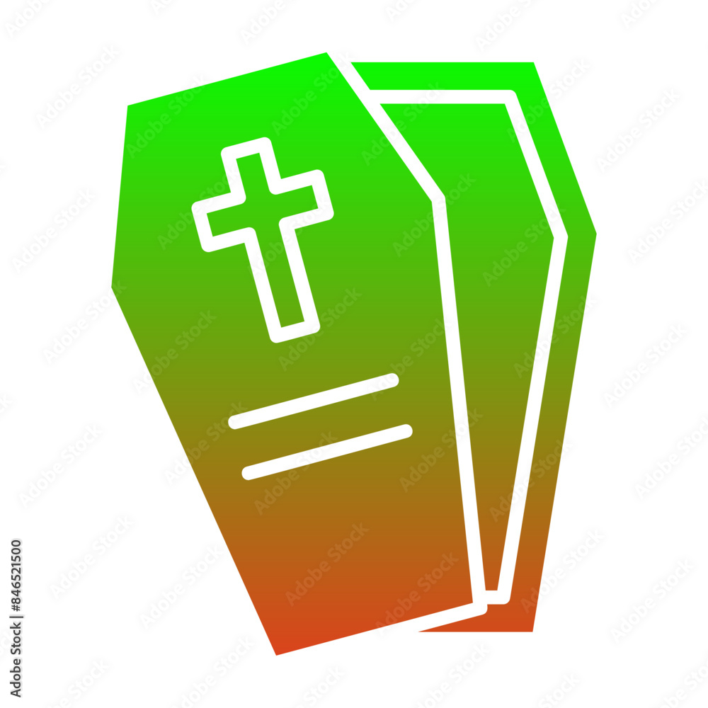 Obraz premium Casket Icon