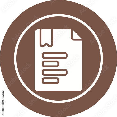 Left Align Vector Icon