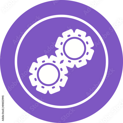 Gears Vector Icon