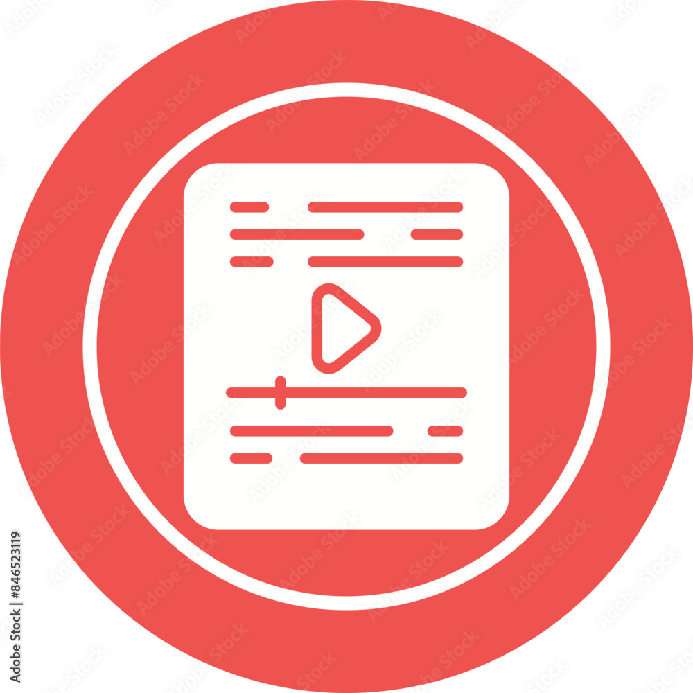 Video Vector Icon Video Vector Icon