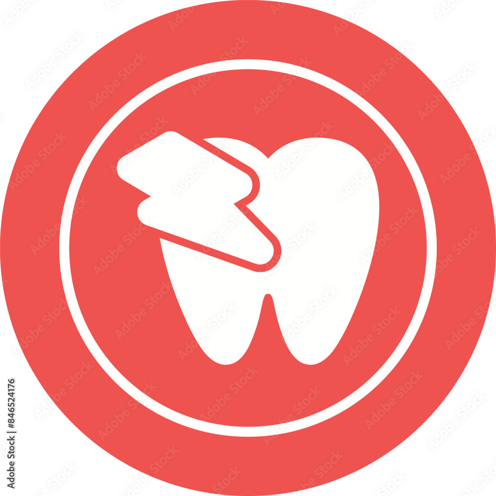 Toothache Vector Icon Toothache Vector Icon