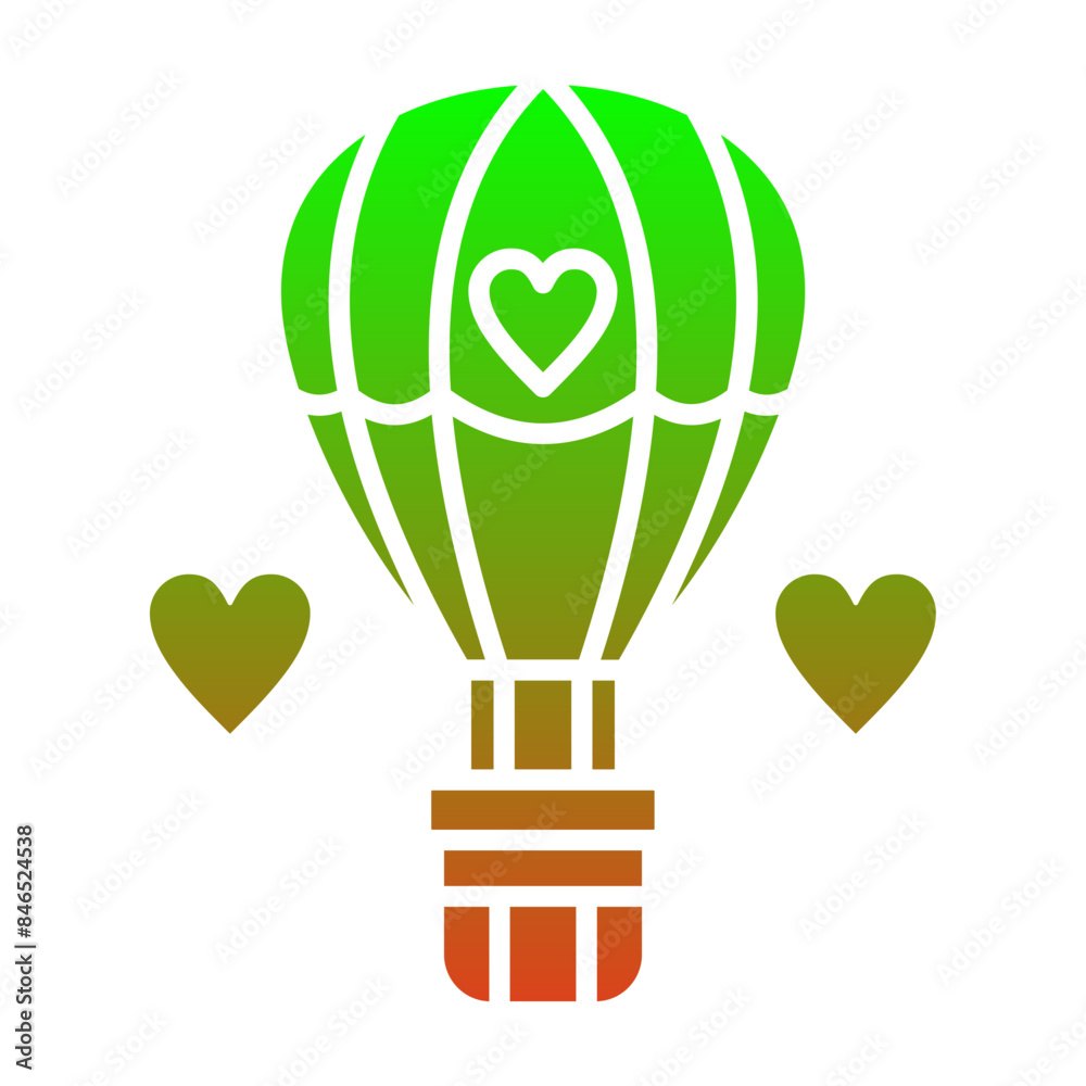 Hot Air Balloon Icon