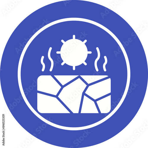 Drought Vector Icon