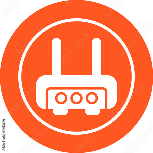 Router Vector Icon