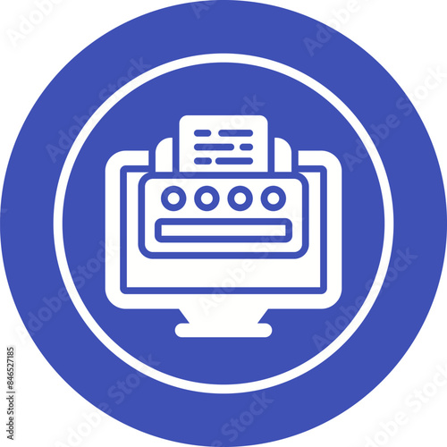 Printer Vector Icon