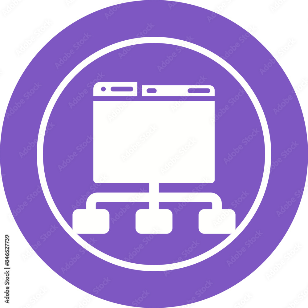 Network Vector Icon Network Vector Icon