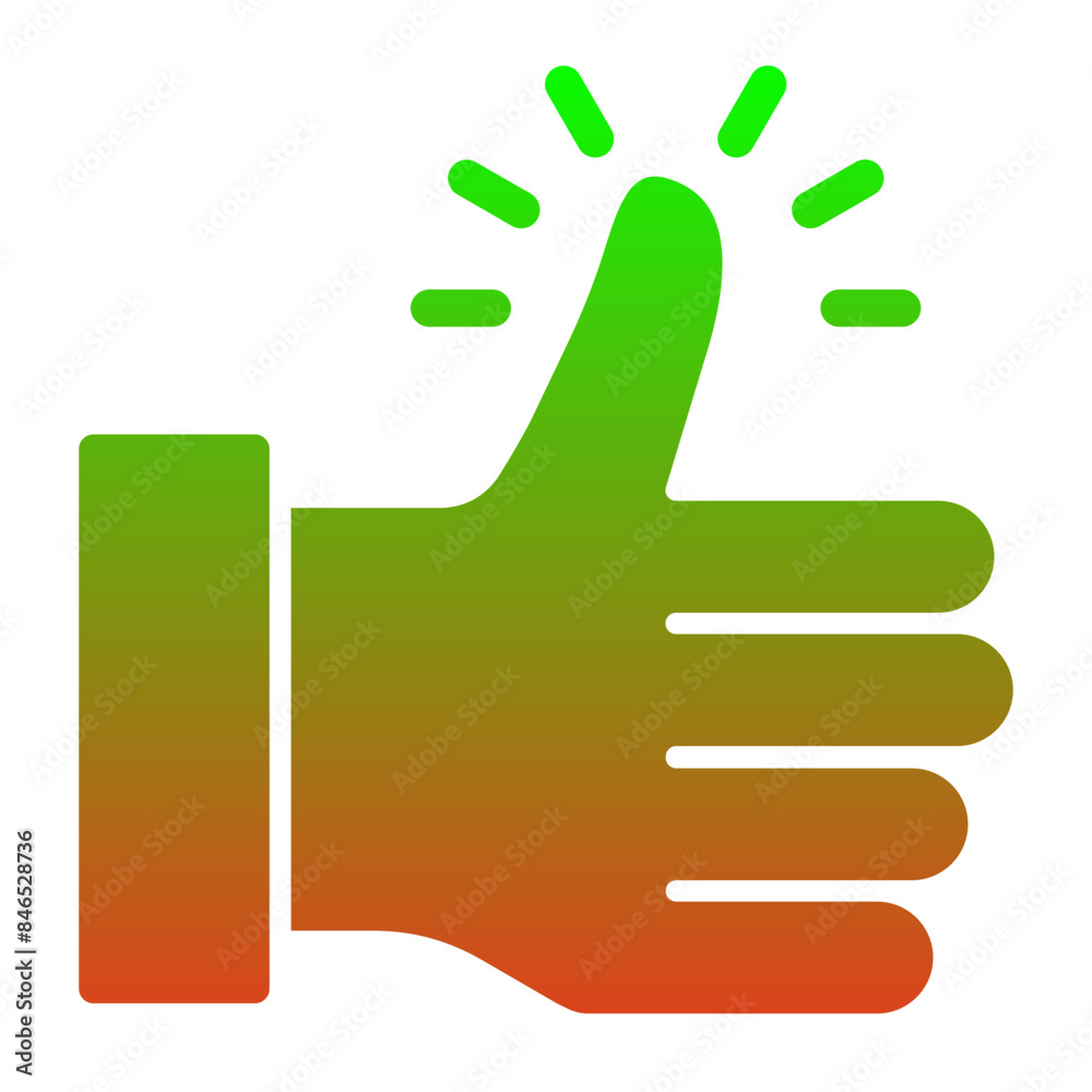 Fototapeta premium Like Icon