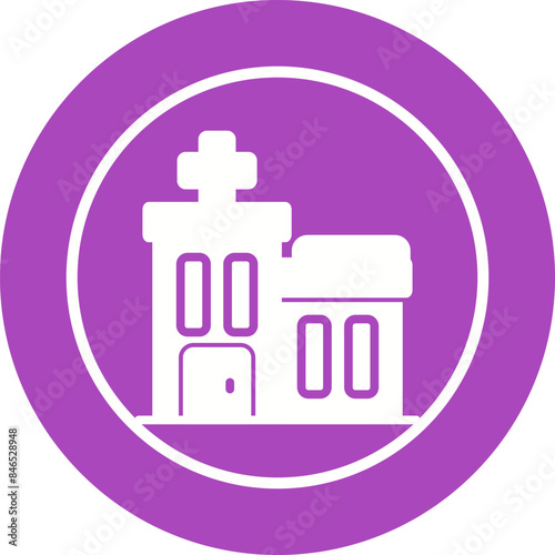 Hospital Vector Icon