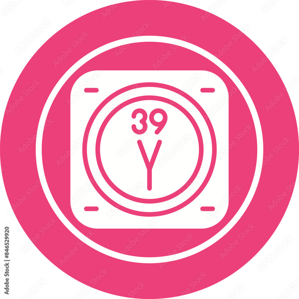 Fototapeta premium Metal Vector Icon