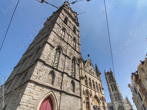 St Bavo's cathedral, Ghent, Belgium photo