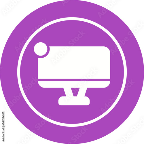 Monitor Vector Icon