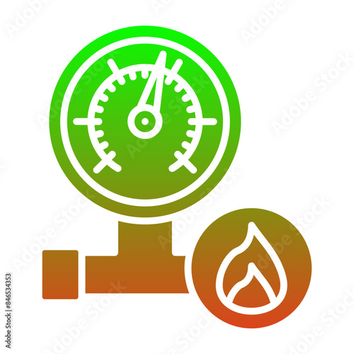 Gas pipeline Icon