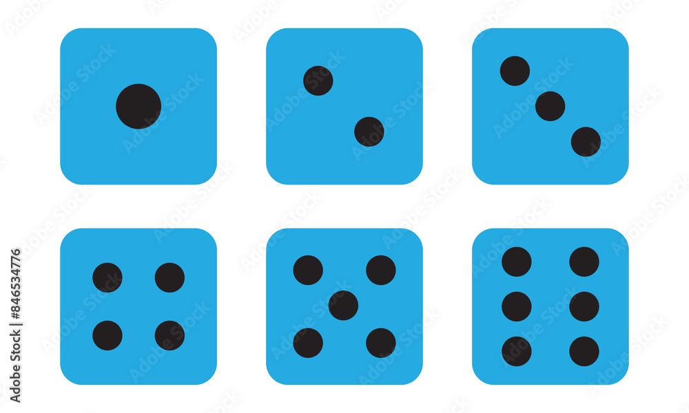 Game dice vector icon. Black vector icon isolated on white background game dice. Game dice vector icon. Black vector icon isolated on white background game dice.