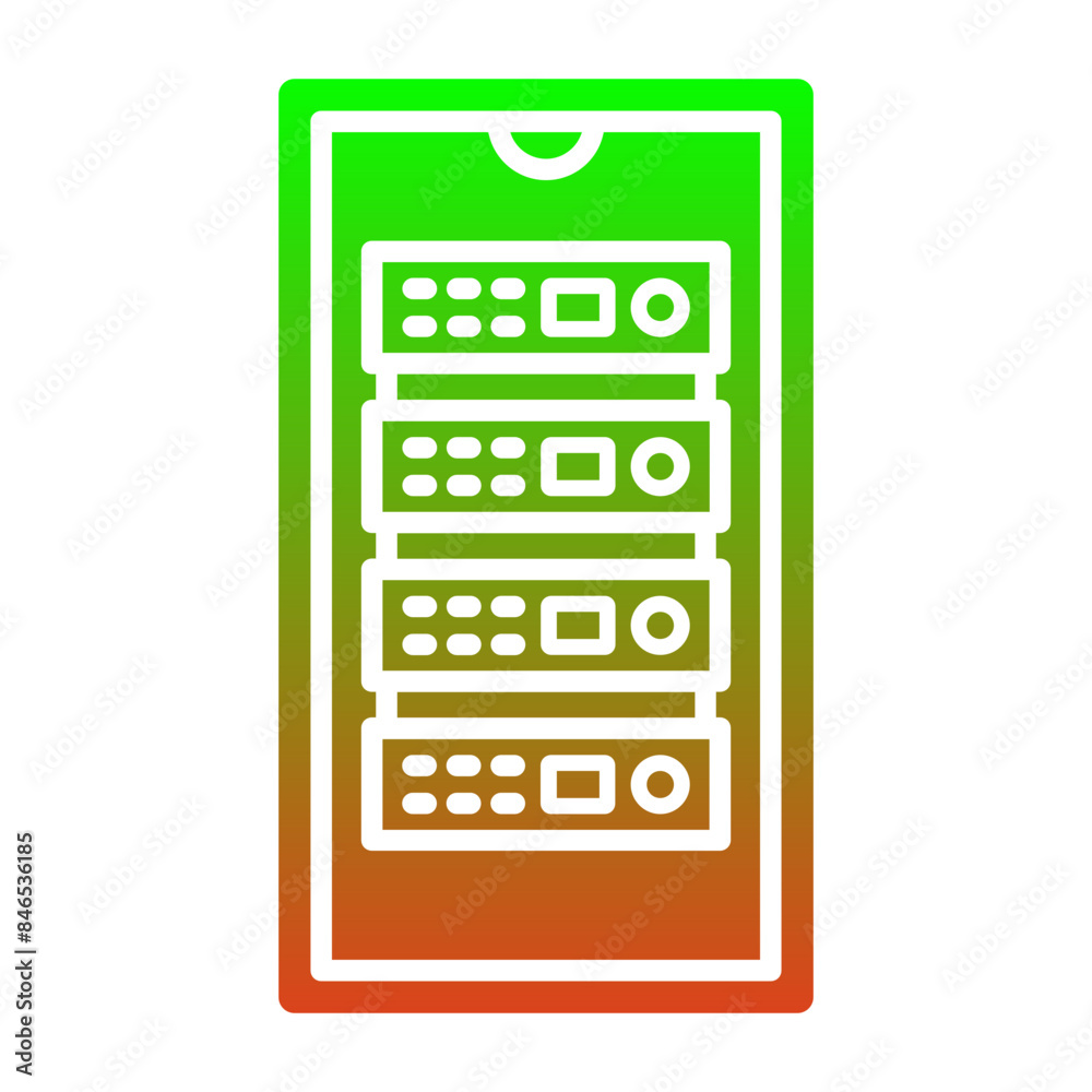 Mobile server Icon