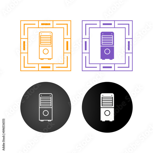 Air Dehumidifier Vector Icon