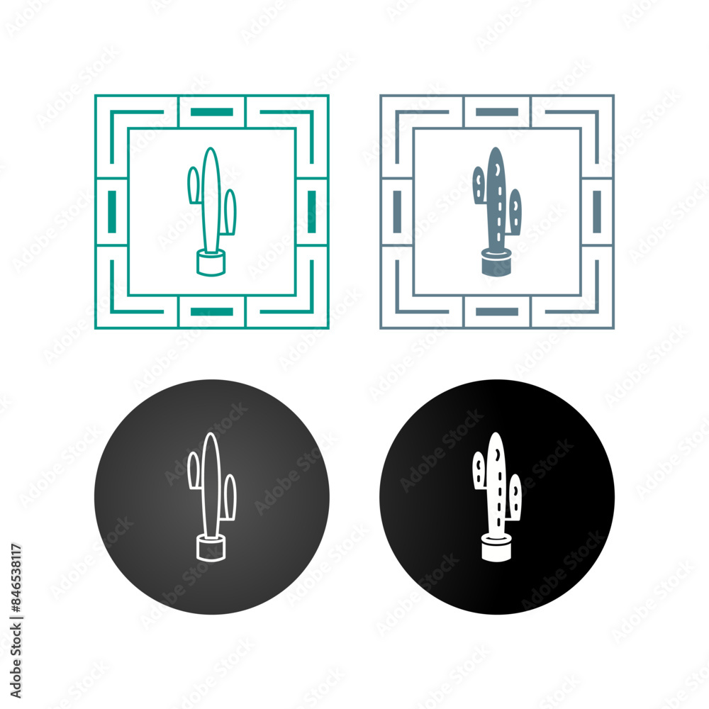 Cactus Vector Icon Cactus Vector Icon