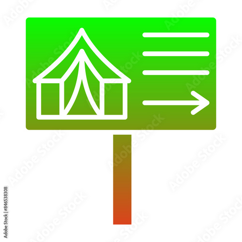 Camping zone Icon