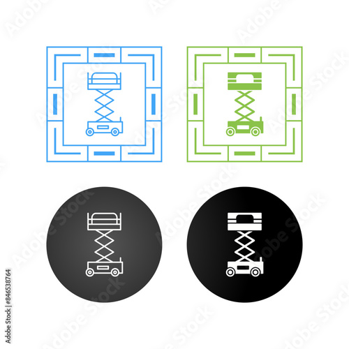 Lifter Crane Vector Icon