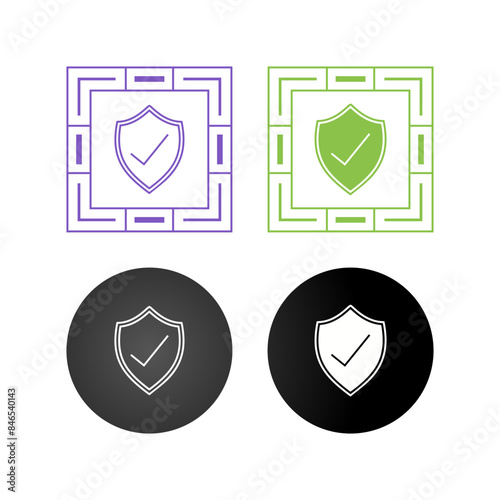 Protected Vector Icon