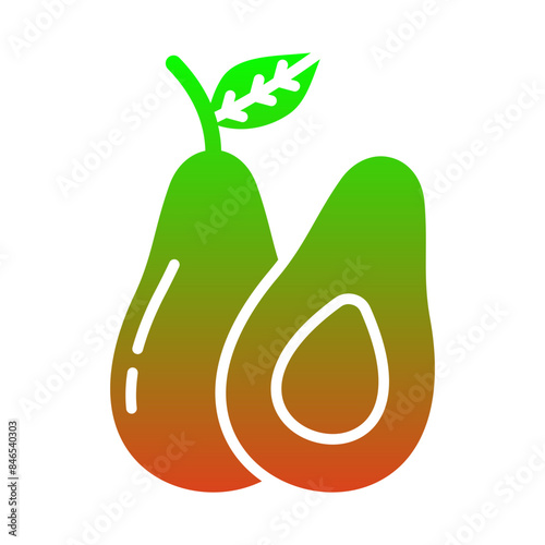 Avocado Icon