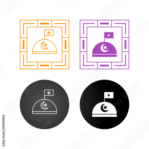 Military Base Vector Icon